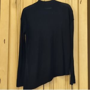 n: Philanthropy Asymmetrical Mock Sweater